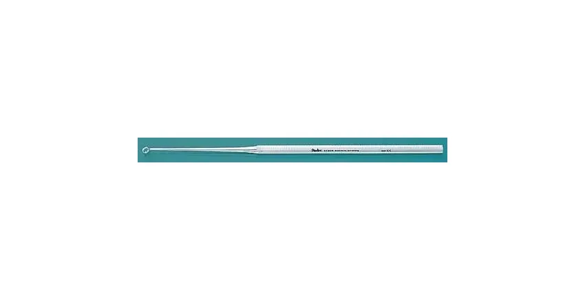 Integra Lifesciences - MeisterHand - MH19-296 - Ear Curette Meisterhand Buck 6-1/2 Inch Length Single-ended Handle Size 2 Tip Angled Round Fenestrated Tip