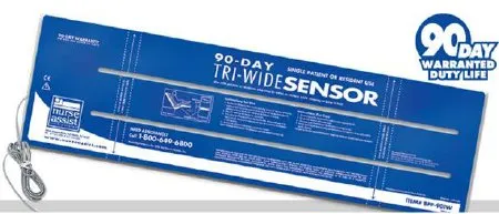 Nurse Assist - BPP-90TW - Sensor Pad, Tri-Wide Bed, 90-Day, 10/cs