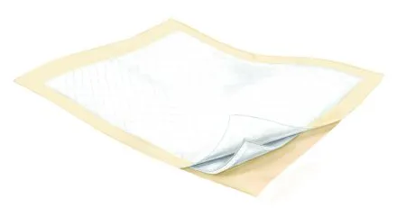 Cardinal - Wings Plus - 6418N - Disposable Underpad Wings Plus 23 X 36 Inch Fluff / Polymer Heavy Absorbency