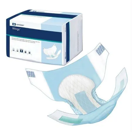 Cardinal - Wings Ultra - 63072 -  Unisex Adult Incontinence Brief  Small Disposable Heavy Absorbency