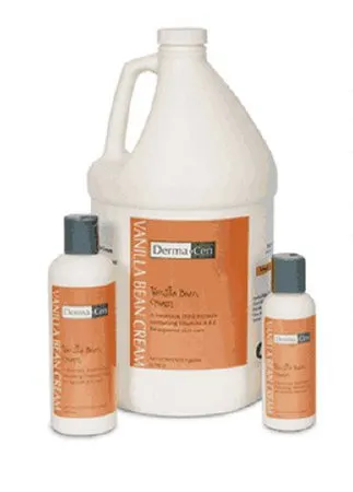 Central Solutions - DermaCen Vanilla Bean Cream - DERM23181 - Hand and Body Moisturizer DermaCen Vanilla Bean Cream 1 gal. Jug Vanilla Scent Cream CHG Compatible