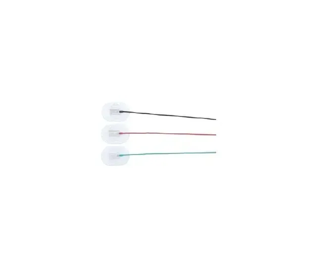 Natus Medical - Nicolet - 019-434700 - Transparent 3 Adhesive Electrode Set With Leadwire Nicolet 31 Inch 3-disc Disposable