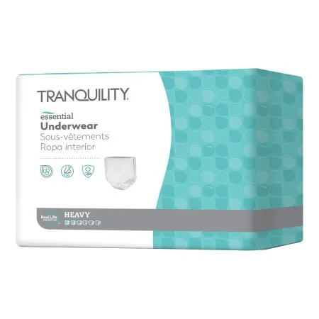 PBE - Principle Business Enterprises - 2604 - Tranquility Essential Underwear - Heavy, Small/Youth X-Large, 22" - 36", 80 - 125 lbs