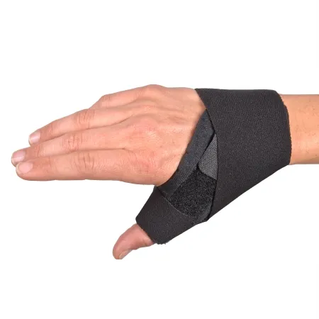 Hely & Weber - Santa Barbara - 3842-BLK - Thumb Splint Santa Barbara One Size Fits Most Circumferential Strap Right Hand
