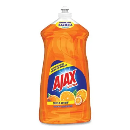 Ajax - CPC-49860 - Dish Detergent, Liquid, Antibacterial, Orange, 52 Oz, Bottle