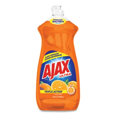 Ajax - CPC-44678EA - Dish Detergent, Liquid, Orange Scent, 28 Oz Bottle