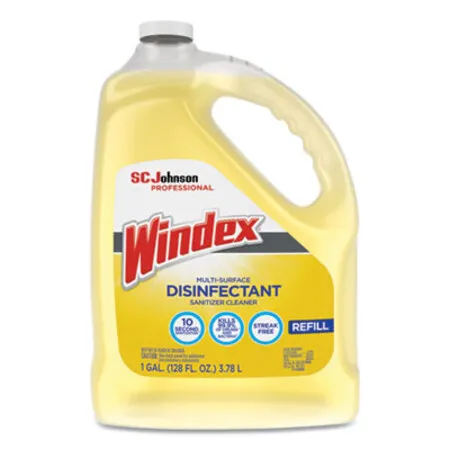 Windex - SJN-682265EA - Multi-surface Disinfectant Cleaner, Citrus, 1 Gal Bottle