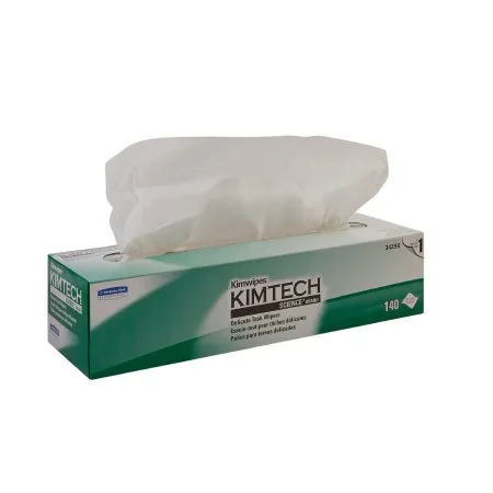 Kimberly Clark - Kimtech Science Kimwipes - 34256 -  Delicate Task Wipe  Light Duty White NonSterile 1 Ply Tissue 14 7/10 X 16 3/5 Inch Disposable