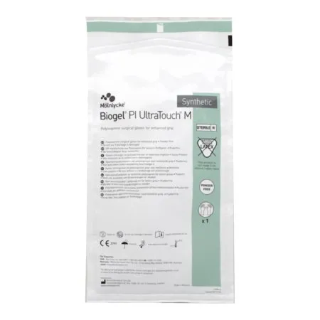 Molnlycke - 42660 - Surgical Glove Biogel® Pi Ultratouch™ M Size 6 Sterile Polyisoprene Standard Cuff Length Micro-textured Straw Not Chemo Approved
