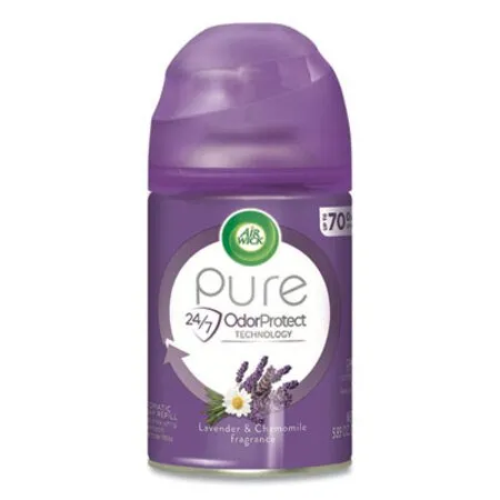 Air Wick - RAC-77961CT - Freshmatic Ultra Automatic Spray Refill, Lavender/chamomile, 5.89 Oz Aerosol Spray, 6/carton