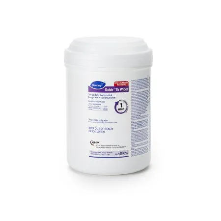 Lagasse - Diversey Oxivir Tb - DVO4599516 -   Surface Disinfectant Cleaner Premoistened Peroxide Based Manual Pull Wipe 160 Count Canister Unscented NonSterile