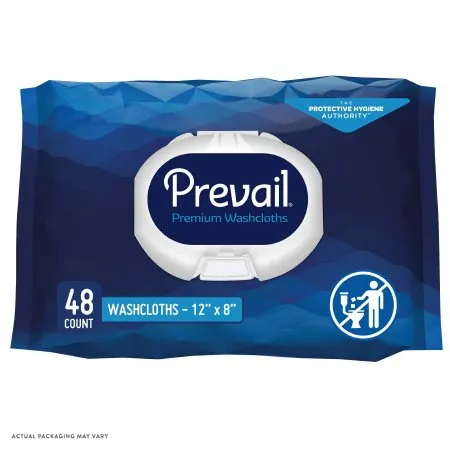 First Quality - Prevail - WW-710 -  Personal Wipe  Soft Pack Aloe / Vitamin E / Chamomile Scented 48 Count