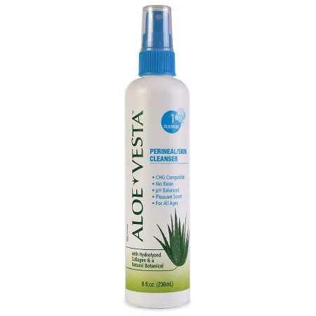 Convatec - Aloe Vesta - 324709 MedlinePerineal Wash Aloe Vesta Liquid 8 Oz. Pump Bottle Citrus Scent