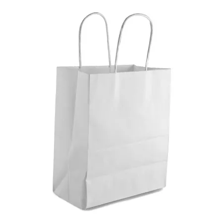 RJ Schinner Co - Duro Tempo - 84598 - Shopping Bag Duro Tempo White Virgin Paper