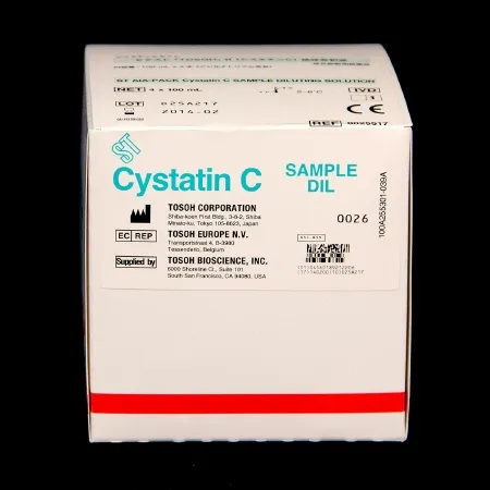 Tosoh Bioscience - 025517 - Reagent Diluent St Aia-pack® Sample Diluent Cystatin C For St Aia-automated Immunoassay Analyzer Pack 4 X 100 Ml