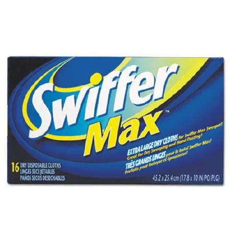 Procter & Gamble - Swiffer Professional Max - 10037000371097 - Dry Mop Cover Swiffer Professional Max White Polyester Disposable