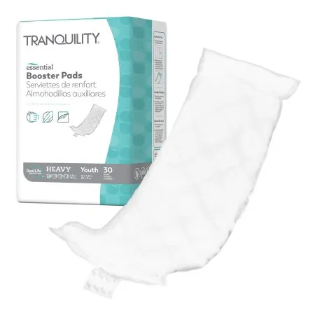 Principle Business Enterprises - Tranquility Essential - 2770 - Booster Pad Tranquility Essential 3-1/4 X 12 Inch Heavy Absorbency Superabsorbant Core One Size Fits Most