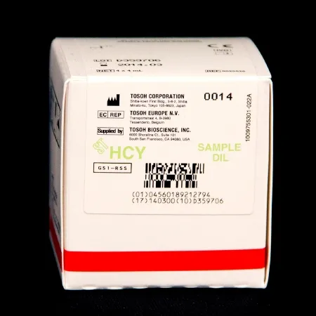 Tosoh Bioscience - ST AIA-Pack - 025526 - Reagent Diluent ST AIA-Pack Sample Diluent Homocysteine For AIA Automated Immunoassay System 4 X 4 mL