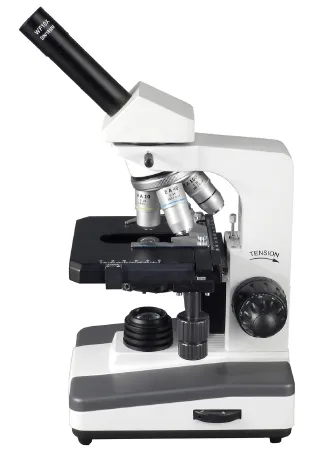 United Products & Instruments - M250 Series - M251 - M250 Series Basic Laboratory Microscope Monocular Head 4x, 10x, 40x, 100x (oil) Mechanical Stage