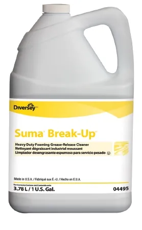 Lagasse - Diversey Suma Break-Up - DVO904495 - Diversey Suma Break-Up Surface Cleaner / Degreaser Manual Pour Liquid 1 gal. Jug Scented NonSterile