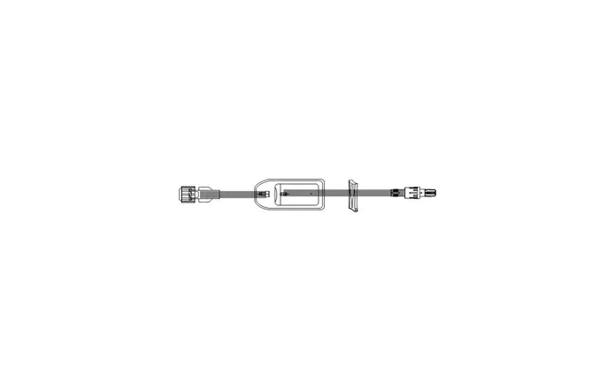 Icu Medical - SC9045 - IV Extension Set 9 Inch Tubing With Filter