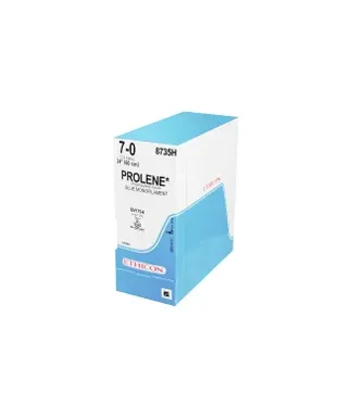 Ethicon Suture - 8631G - ETHICON PROLENE POLYPROPYLENE SUTURE PRECISION COSMETIC CONVENTIONAL CUTTING PRIME SIZE 40  1DZ/BX