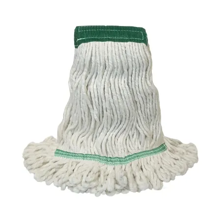 Odell - O'Dell 900 Series - 900M/WHITE - Wet String Mop Head O'Dell 900 Series Looped-end Medium White Cotton / Rayon Reusable