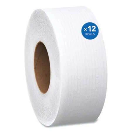 Scott - KCC-07805 - Essential Jrt Jumbo Roll Bathroom Tissue, Septic Safe, 2-ply, White, 3.55 X 1,000 Ft, 12 Rolls/carton