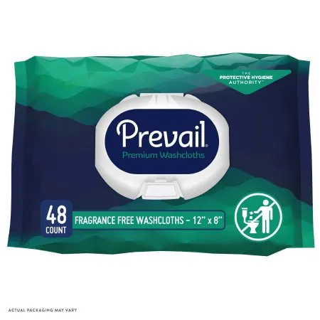 First Quality - Prevail - WW-810 -  Personal Wipe  Soft Pack Aloe / Vitamin E / Chamomile Unscented 48 Count