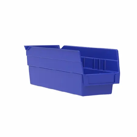 Akro-Mils - 30120BLUE - Shelf Bin Blue Industrial Grade Polymers 4 X 4-1/8 X 11-5/8 Inch