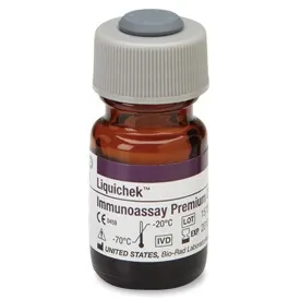 Bio-Rad Laboratories - Liquichek Premium - 27112 - Assayed Control Liquichek Premium Multiple Analytes Level 2 6 X 5 mL