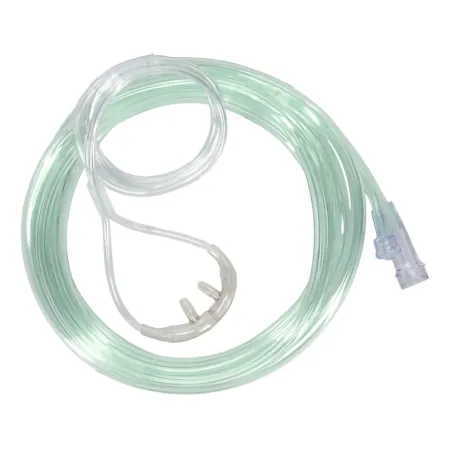 Sun Med - Salter Labs - So-686-25 - Etco2 Nasal Sampling Cannula With O2 Delivery With Oxygen Delivery Salter Labs Adult Curved Prong / Nonflared Tip