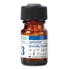Bio-Rad Laboratories - 27126 - Assayed Control Lyphochek® Specialty Immunoassay Level 3 6 X 2 Ml