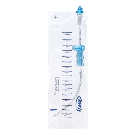 HR Pharmaceuticals - MTG EZ-Gripper - 52114 - MTG EZ Gripper Intermittent Catheter Tray MTG EZ Gripper Firm 14 Fr. Without Balloon Silicone
