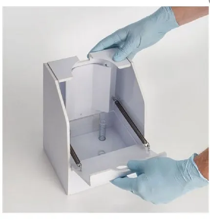 Market Lab - 15065 - Wipe Dispenser White Abs Plastic Manual Wall Mount