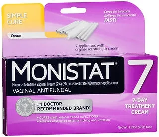 Medtech Laboratories - Monistat 7 - 63736002615 - Vaginal Antifungal Monistat 7 2% Strength Suppository 7 per Box Applicator