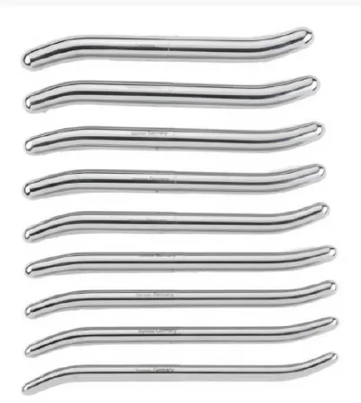 Medgyn Products - 030876 - Cervical Dilator 65 To 67 Fr. Pratt German Stainless Steel