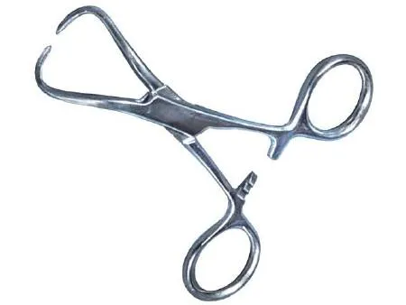 BR Surgical - FG14-11109 - Towel Clamp Backhaus 3-1/2 Inch Length