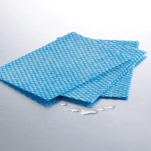 Graham Medical - 408 - Non-Woven Washcloth, 10" x 13&frac12;", Blue, 50/pk, 10 pk/cs (108 cs/plt)