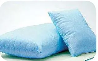The Pillow Factory - Comfort Care - 51117 - Bed Pillow Comfort Care Firm 13 X 17 Inch Blue Reusable