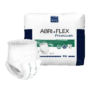 Abena - 1000016664 - Abri Flex Premium M0 Unisex Adult Absorbent Underwear Abri Flex Premium M0 Pull On with Tear Away Seams Medium Disposable Moderate Absorbency