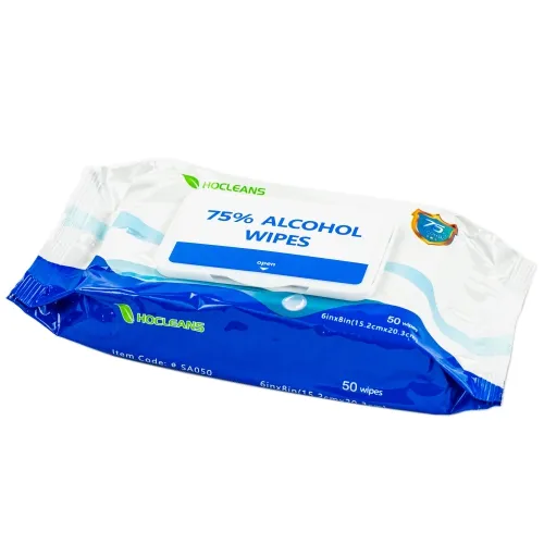 Abena - From: 1000020707 To: 1000020707 - Hocleans Hand Sanitizing Alcohol Wipes 50 PK