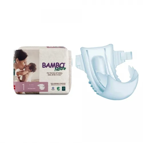ABENA - From: 16047 To: 16073  Bambo Nature Disposable Diapers, Size 4,  1540 lbs.