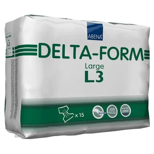 Abena North America - 308873 - Delta-Form Adult Brief L3
