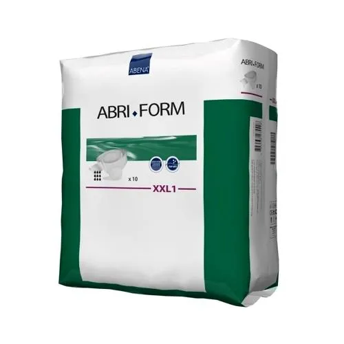 Abena - Abri-Form - 300516 - Unisex Adult Incontinence Brief Abri-Form 2X-Large Disposable Heavy Absorbency