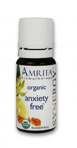 Amrita Aromatherapy - SYN322 - 10ml Synergy Blends Anxiety Free Organic 10ml
