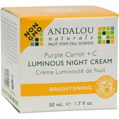 Andalou Naturals - 509250 - Purple Carrot Luminous Night Cream