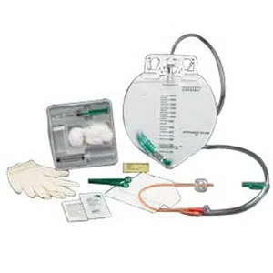 Bard Rochester - 897214 - BARDEX 100% Silicone Drain Bag Foley Catheter Tray
