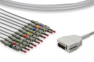 Cables and Sensors - From: K10-BK1-B0 To: K10-SH1-B0 - Cables And Sensors Direct Connect Ecg Cables