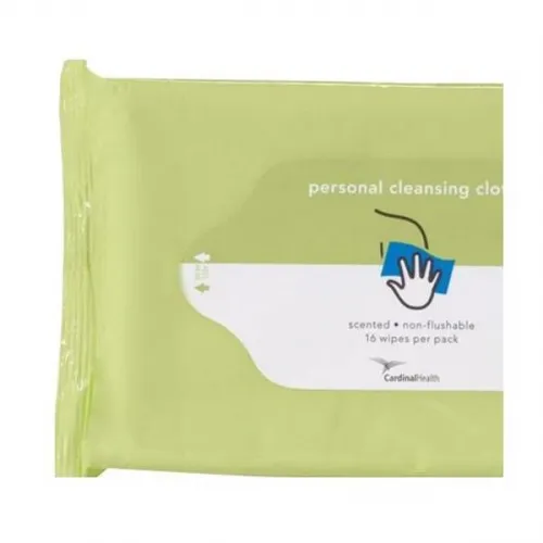 Cardinal Health - 2AWUF-42 - Cardinal Health Wet Wipes Personal Cleansing Cloth